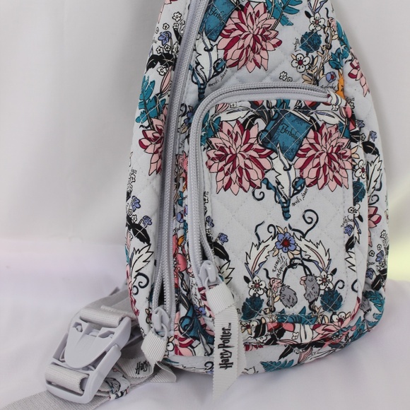 Harry Potter x Vera Bradley Sling Bag – Herbology Pattern | Crossbody Backpack - Picture 1 of 2